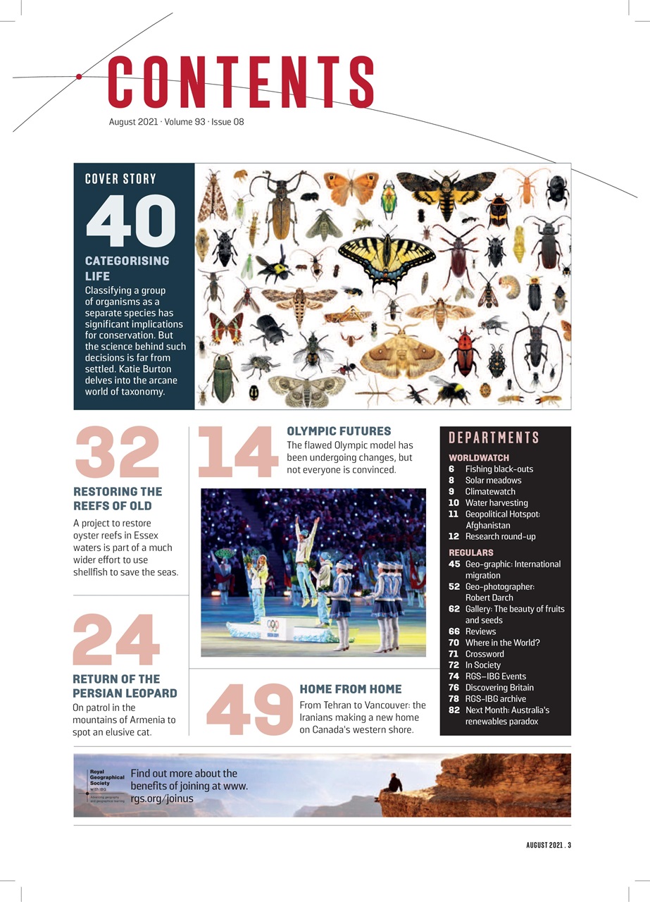 Geographical Preview Pages