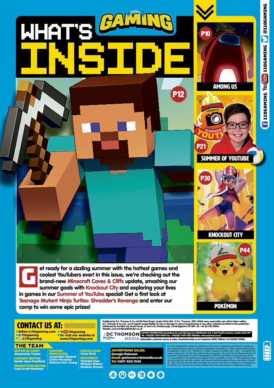 110% Gaming Preview Pages