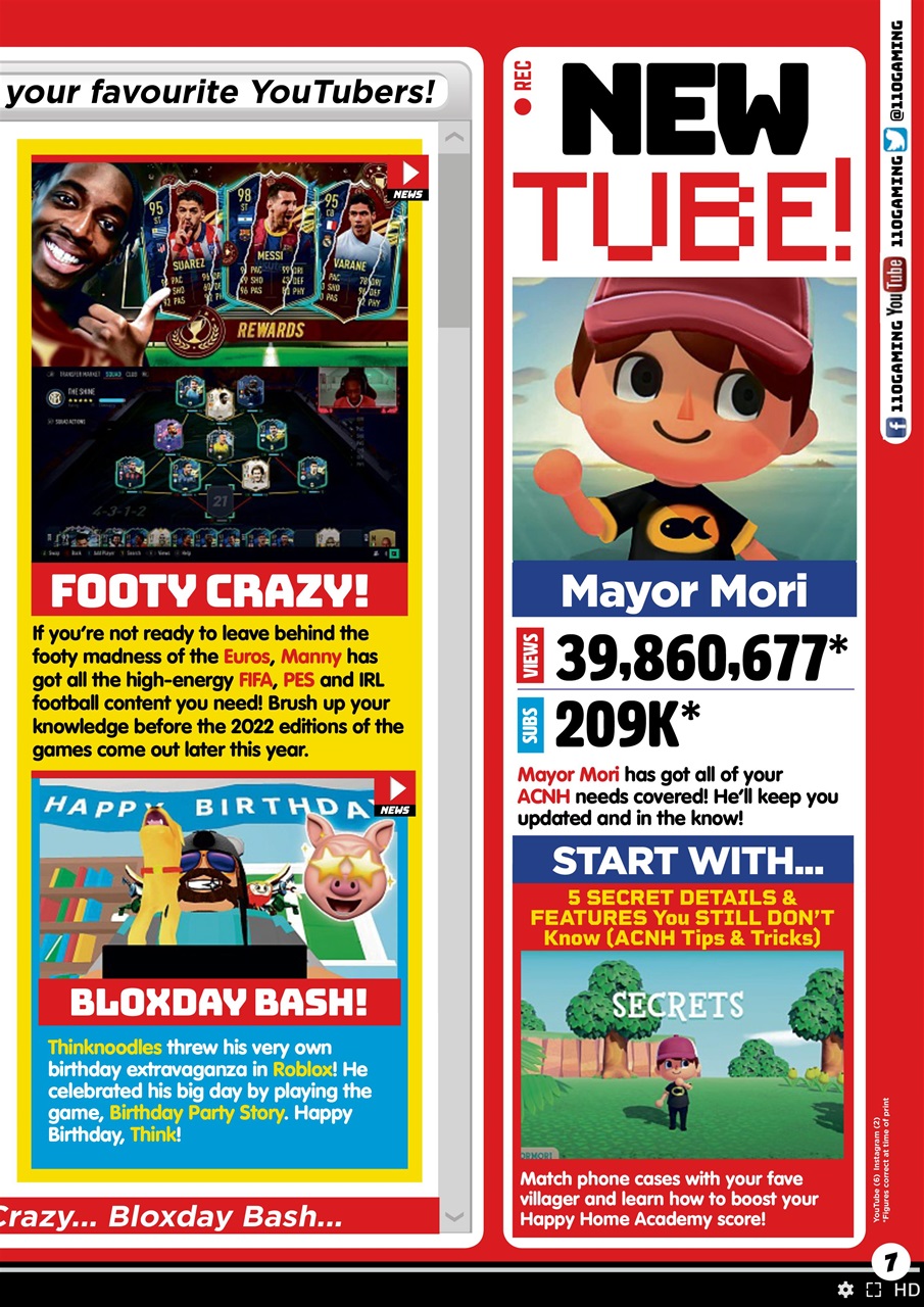 110% Gaming Preview Pages