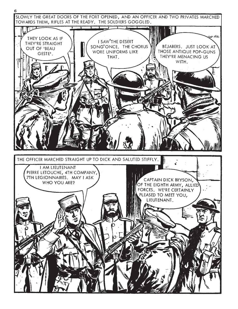 Commando Preview Pages