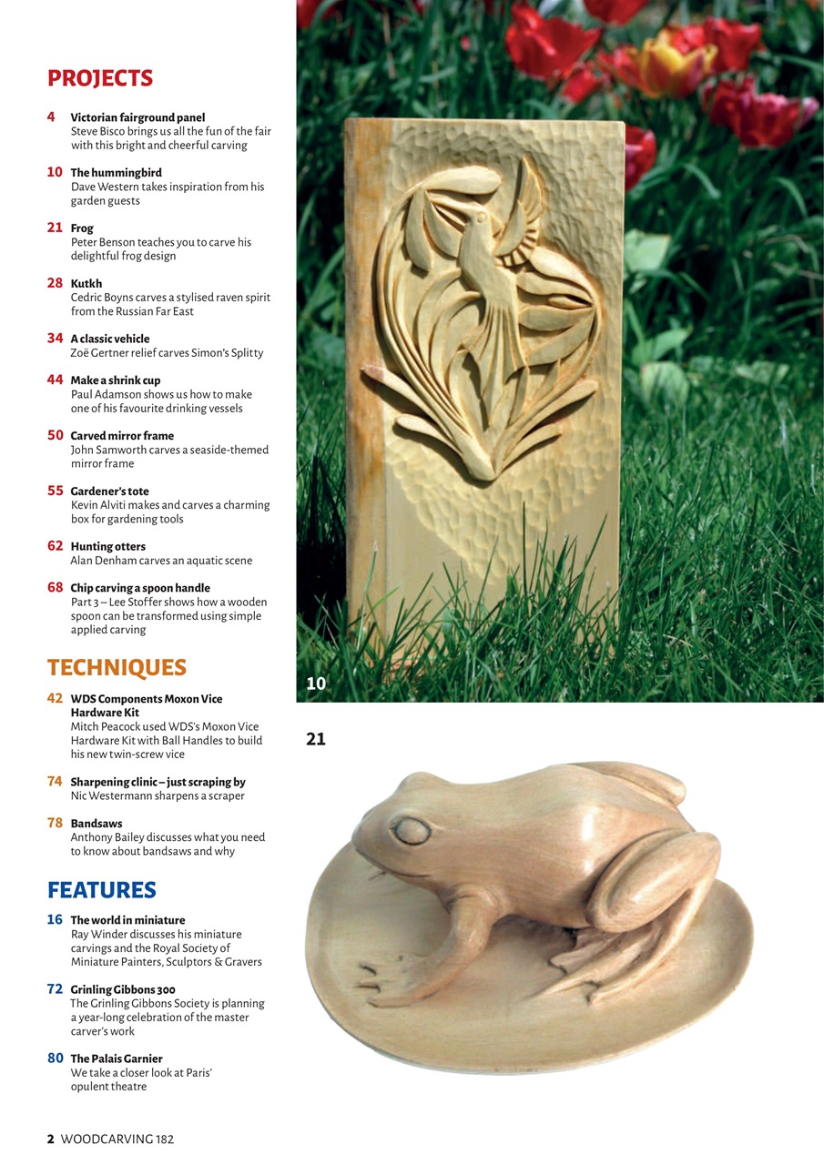 Woodcarving Preview Pages