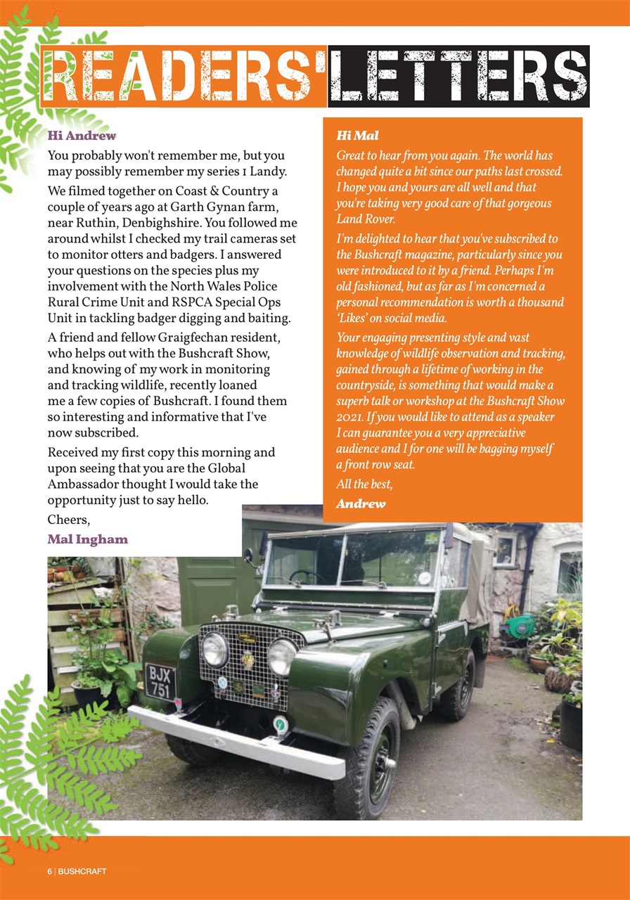 Bushcraft & Survival Skills Magazine Preview Pages