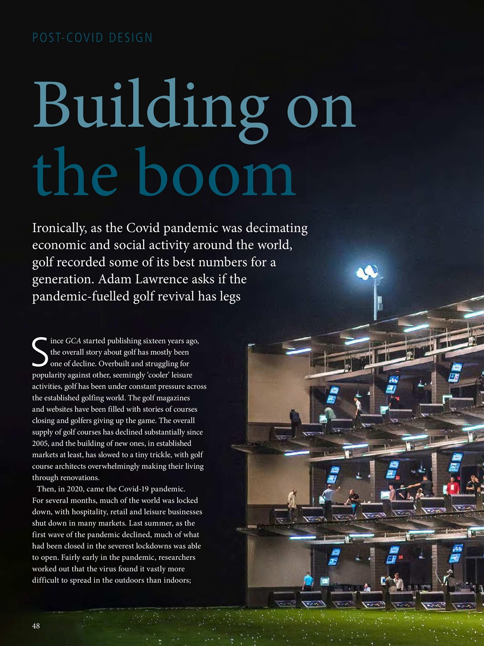 Golf Course Architecture Preview Pages