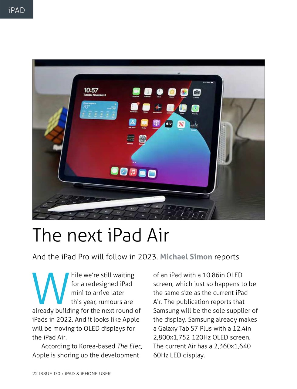 iPad and iPhone User Preview Pages