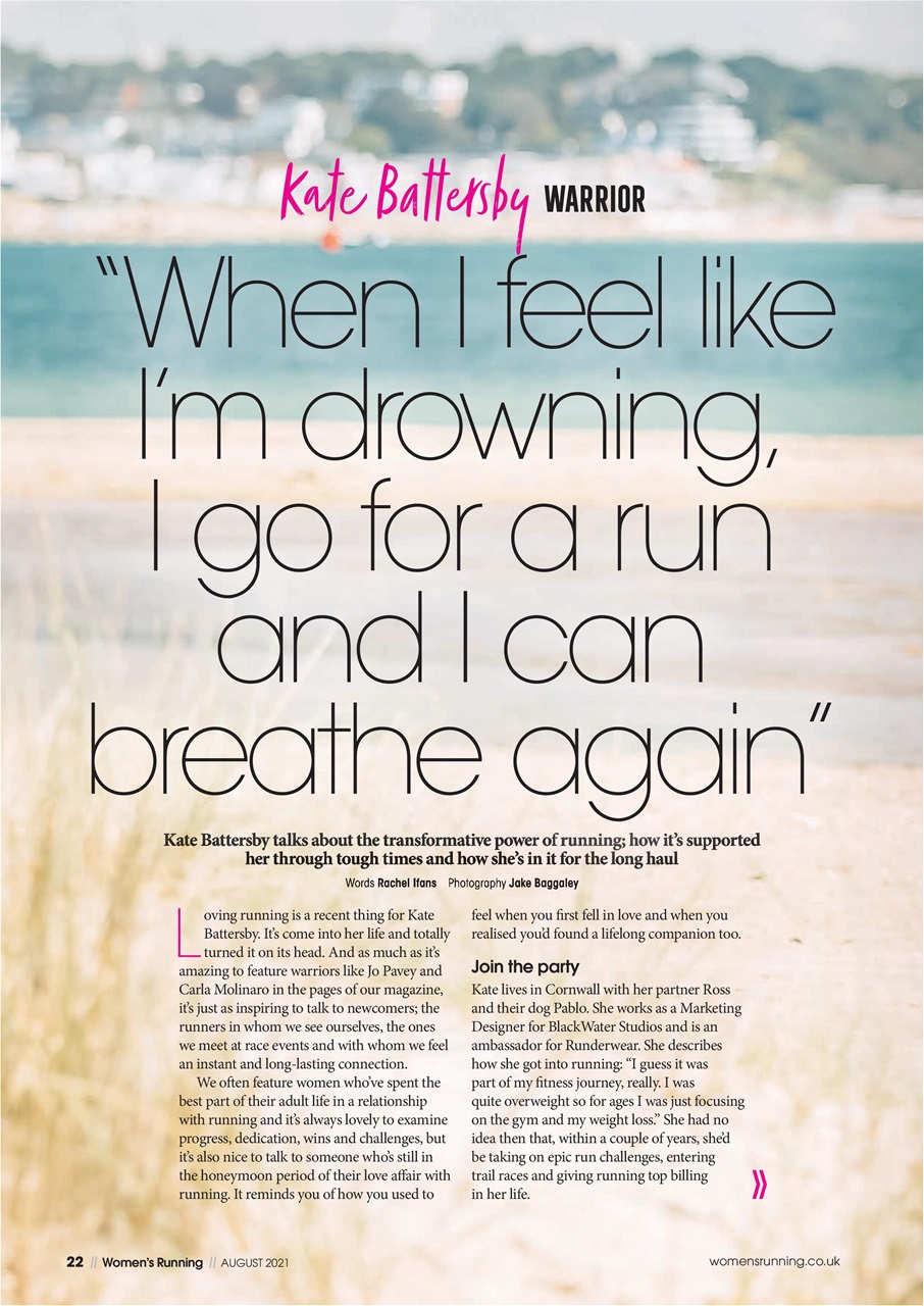 Women’s Running Preview Pages