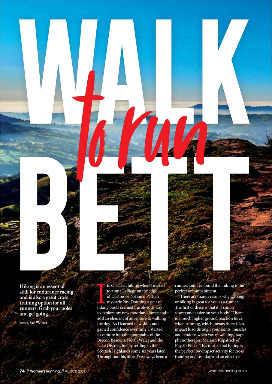 Women’s Running Preview Pages