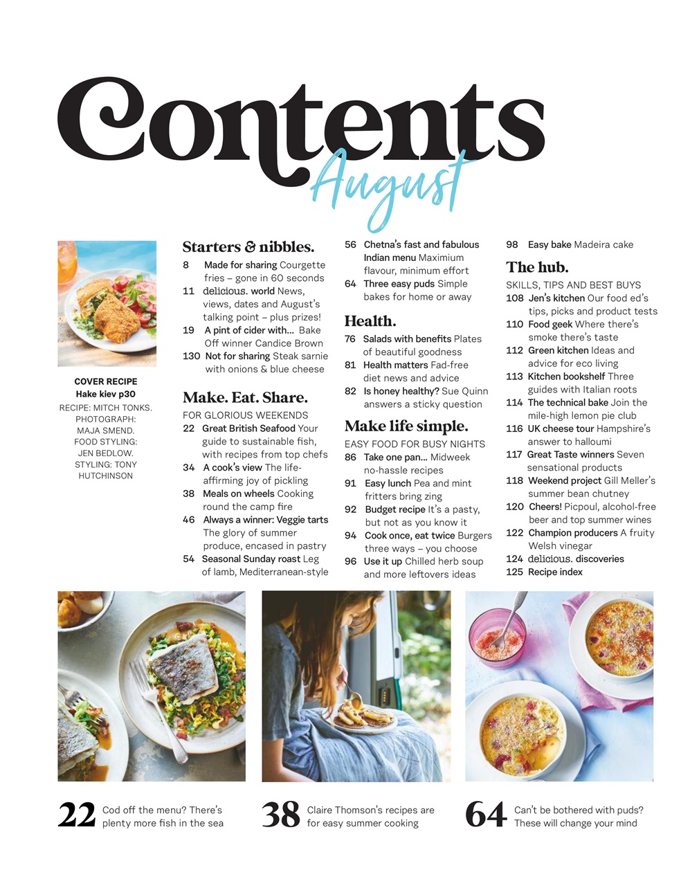 delicious. Magazine Preview Pages