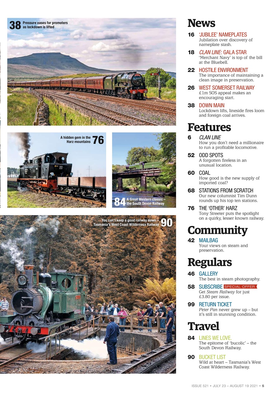 Steam Railway Preview Pages