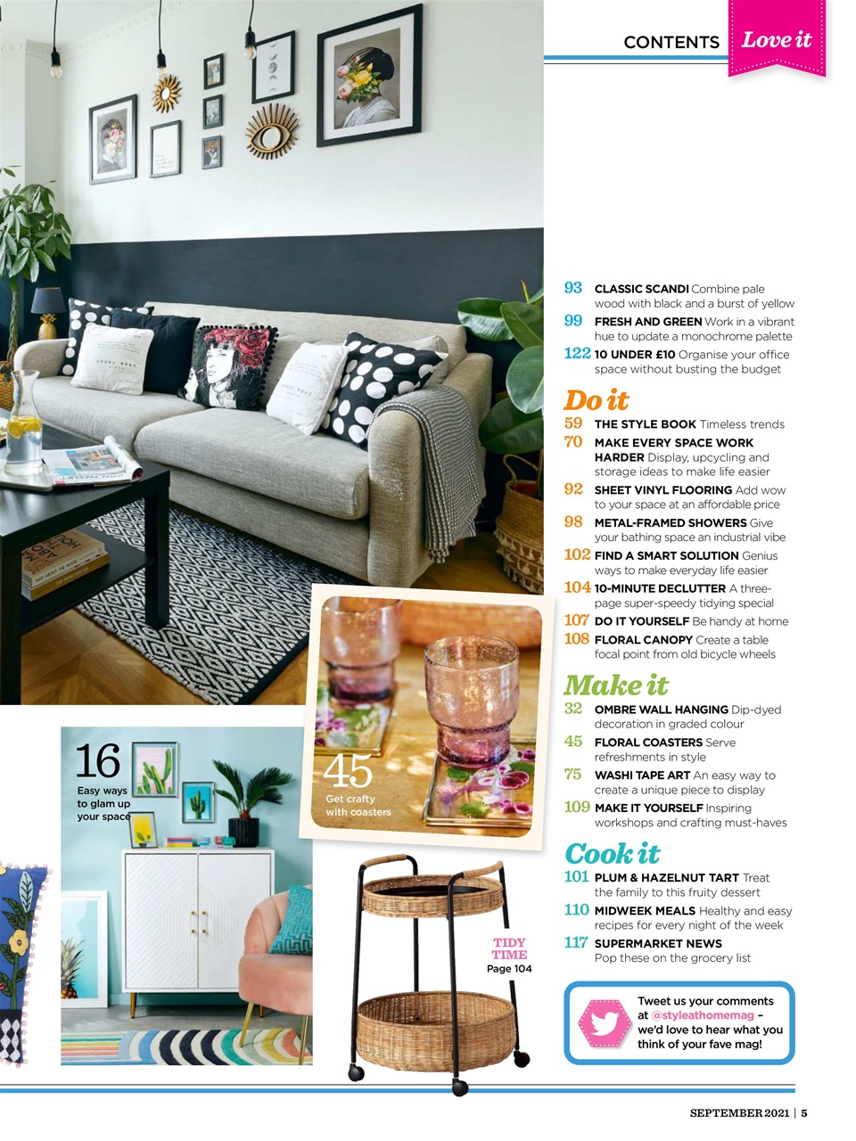 Style at Home Preview Pages