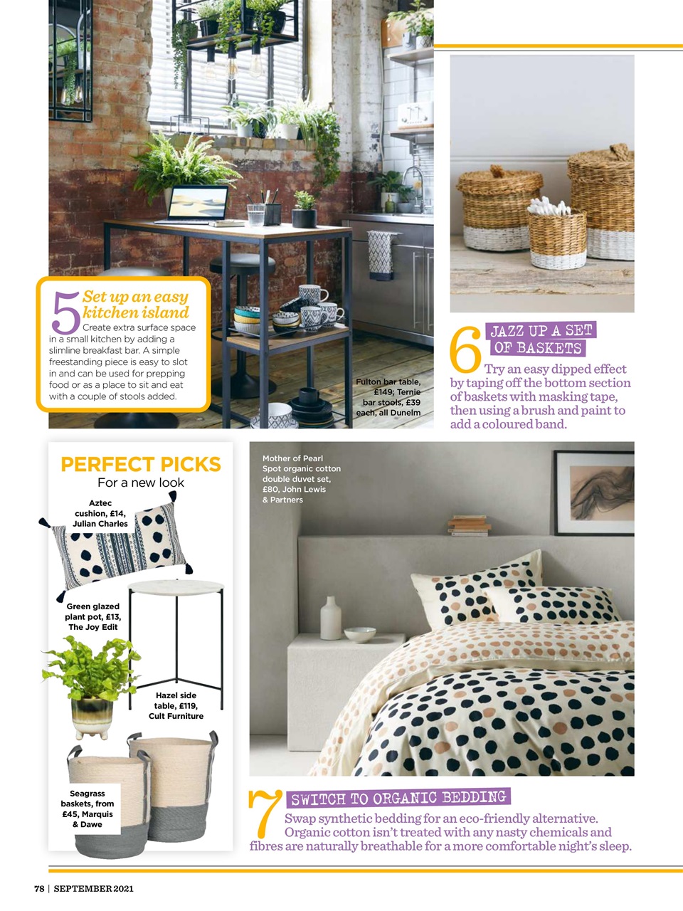 Style at Home Preview Pages