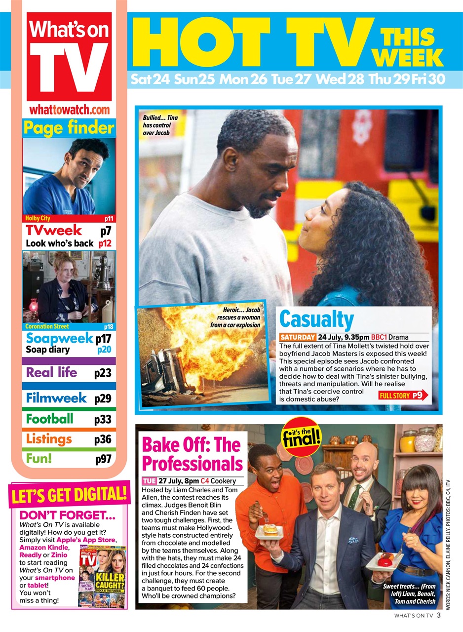 What's on TV Preview Pages