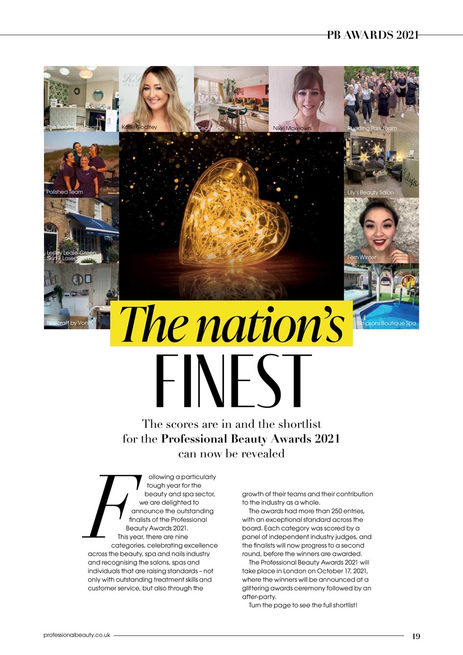 Professional Beauty Preview Pages