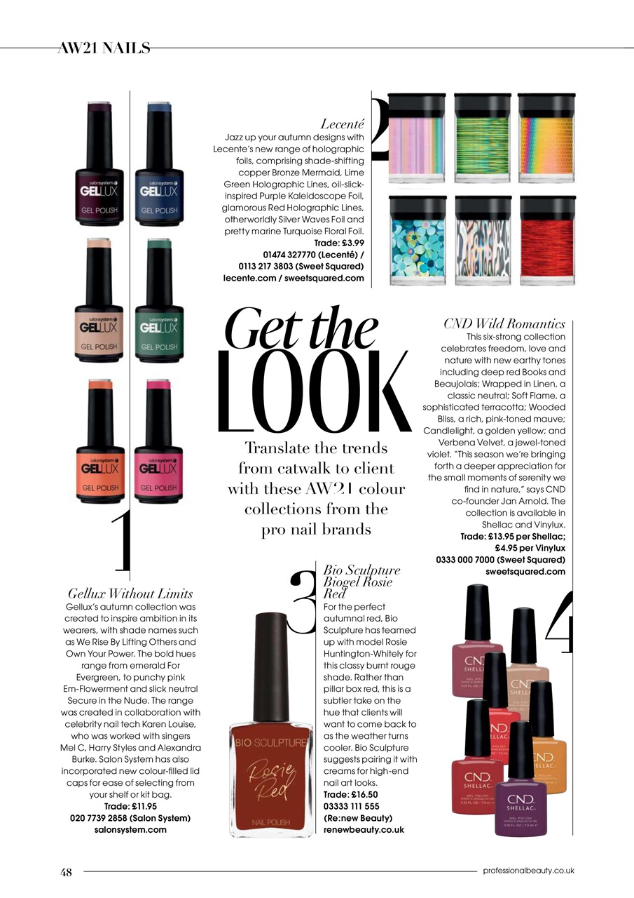 Professional Beauty Preview Pages