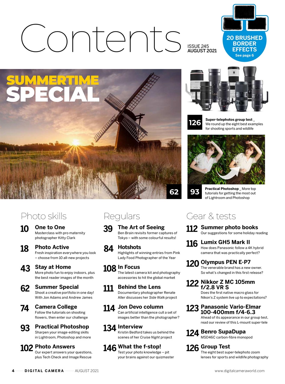 Digital Camera Magazine Preview Pages