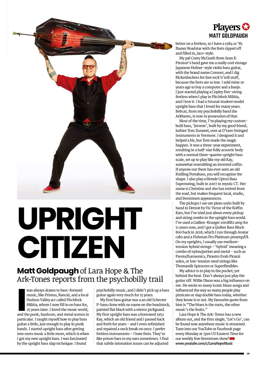 Bass Player UK Preview Pages