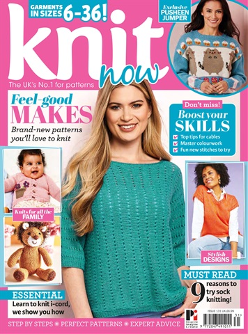 Knit Now issue Issue 131