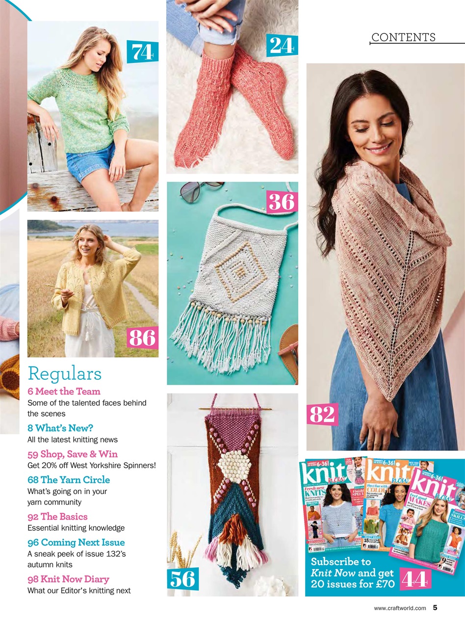 Knit Now Preview Pages