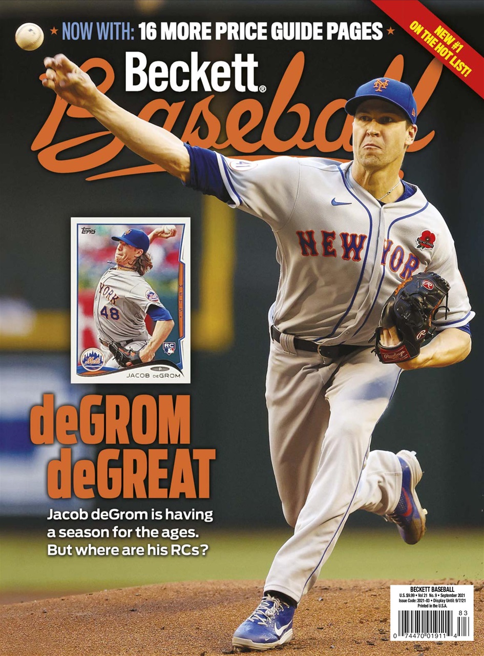 Beckett Baseball Magazine Preview Pages