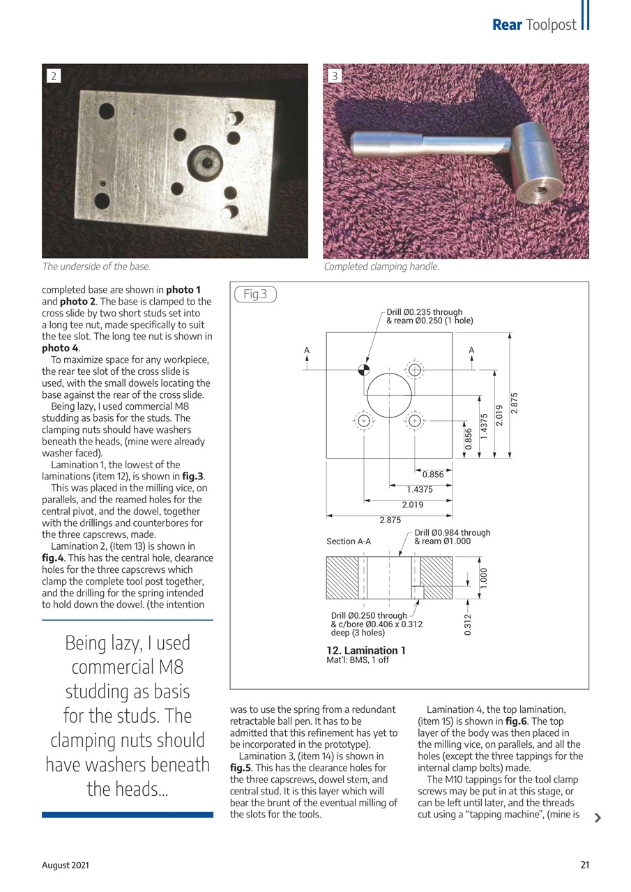Model Engineer & Workshop Magazine Preview Pages