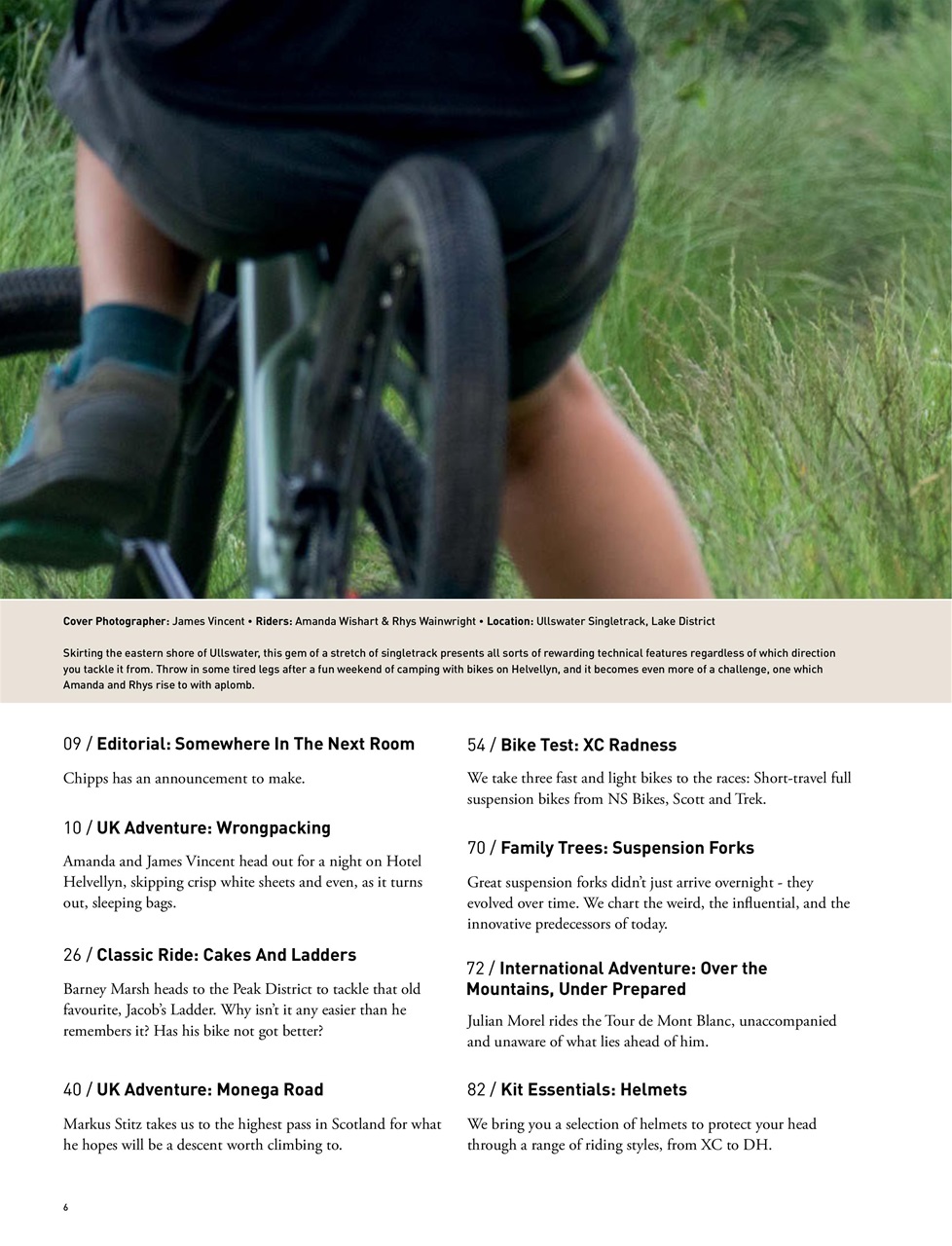 Singletrack Preview Pages