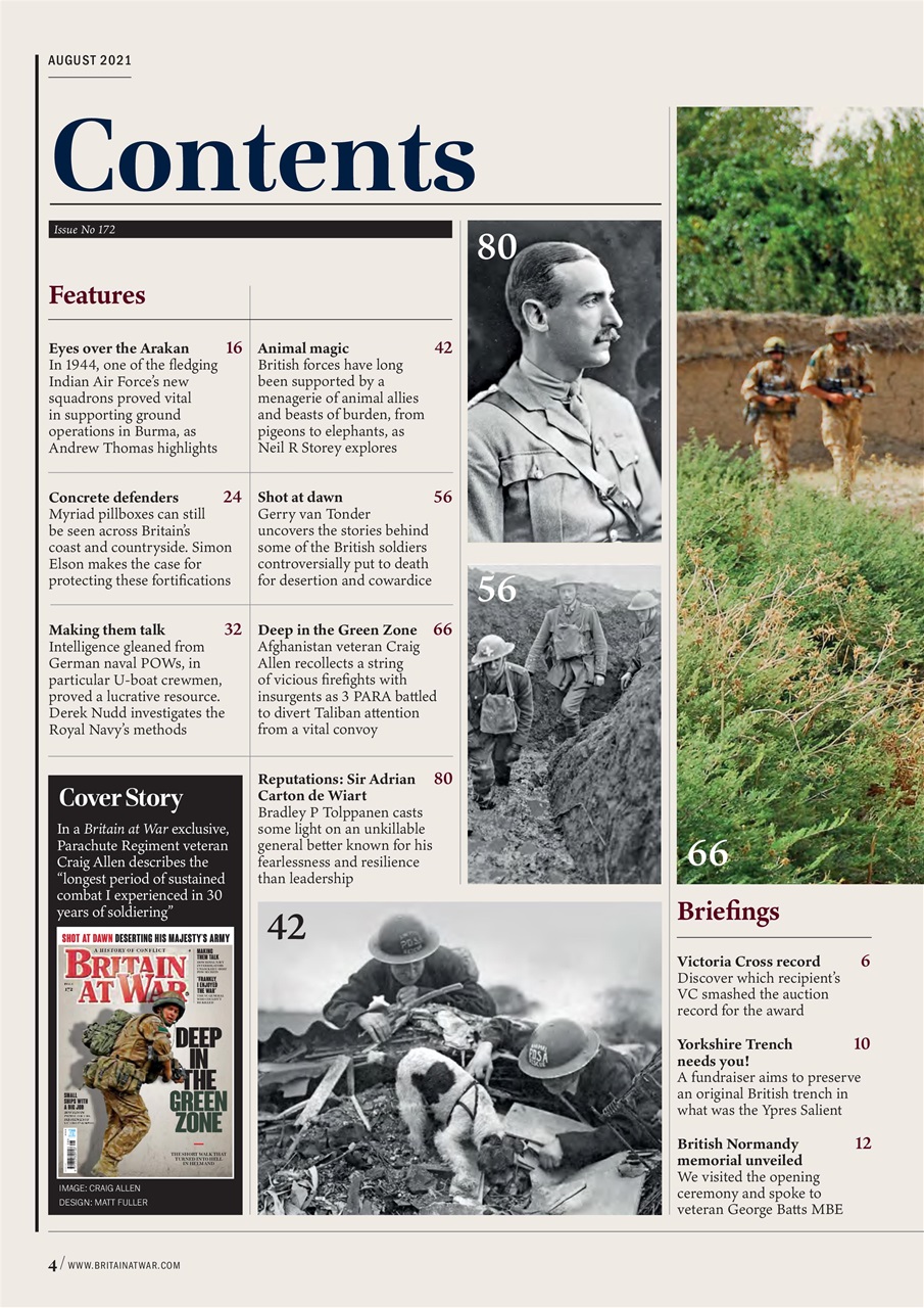 Britain at War Magazine Preview Pages