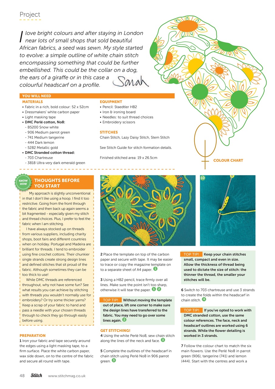 Stitch magazine Preview Pages