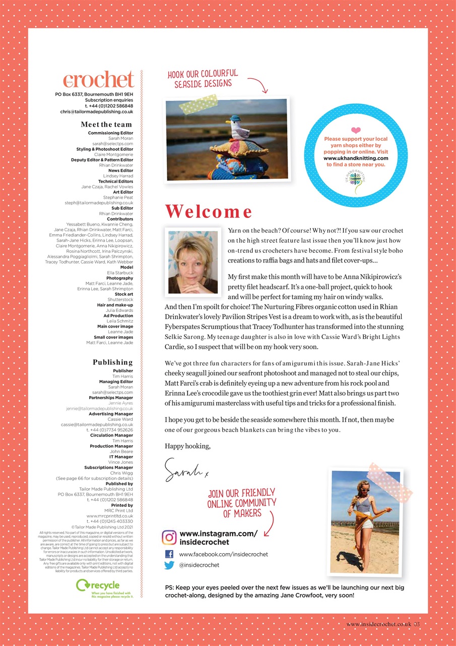 Inside Crochet Preview Pages