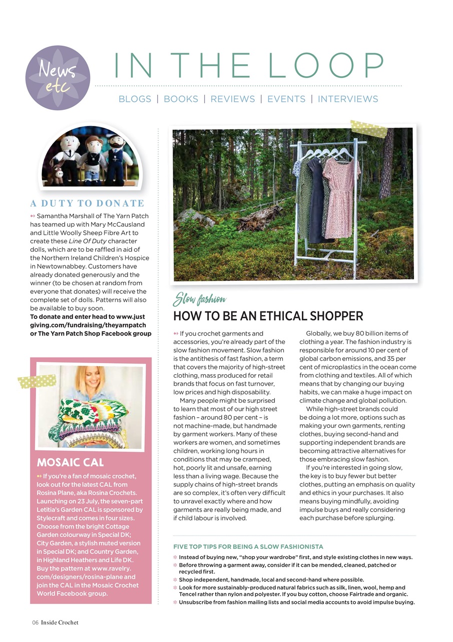 Inside Crochet Preview Pages