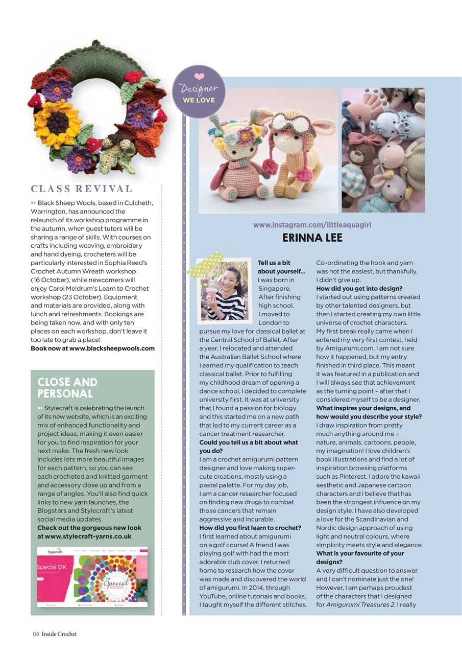 Inside Crochet Preview Pages