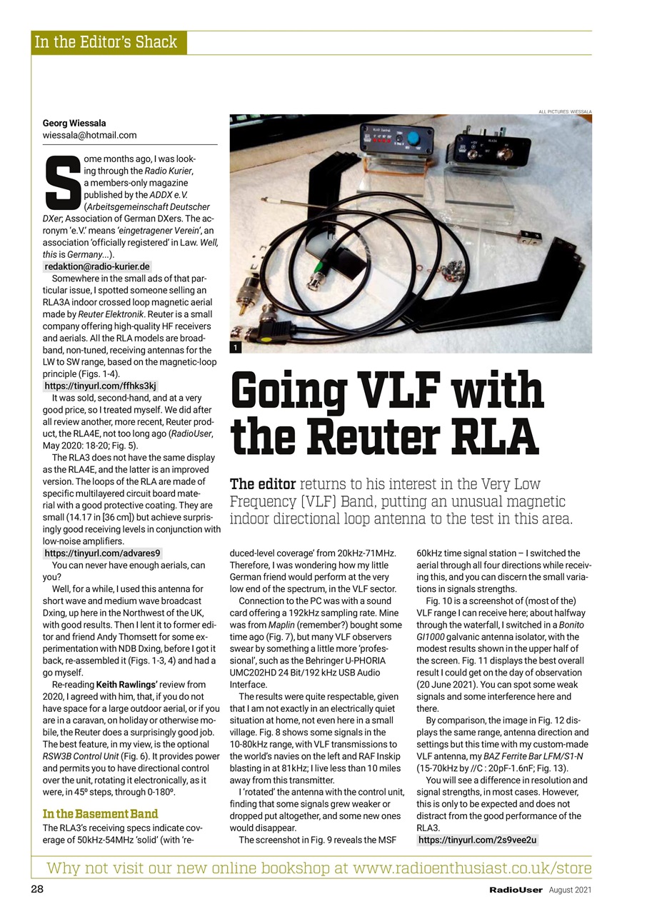 Radio User Preview Pages