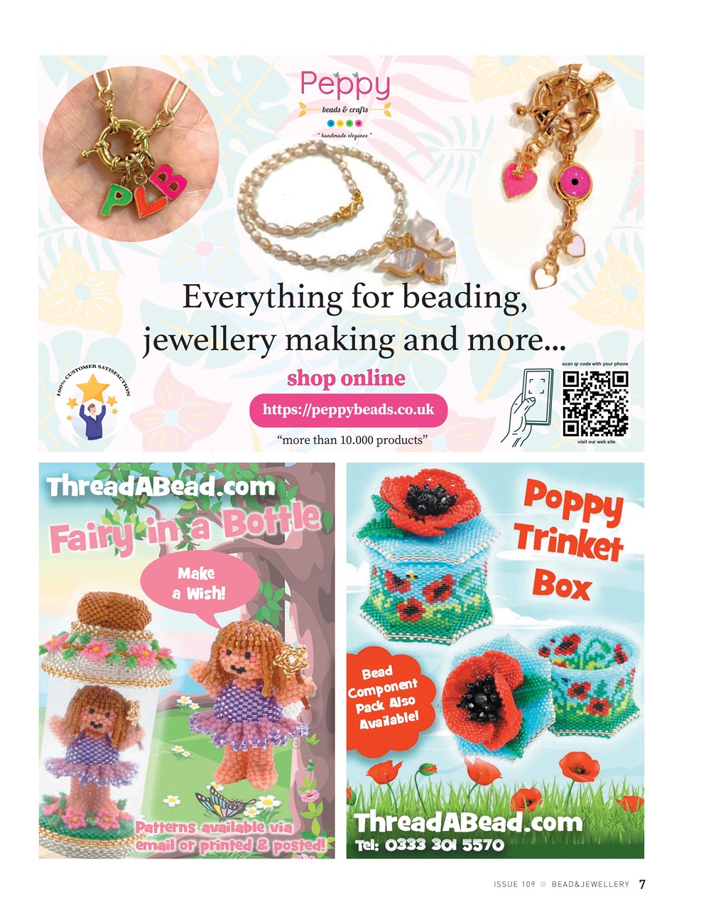 Bead & Jewellery Magazine Preview Pages