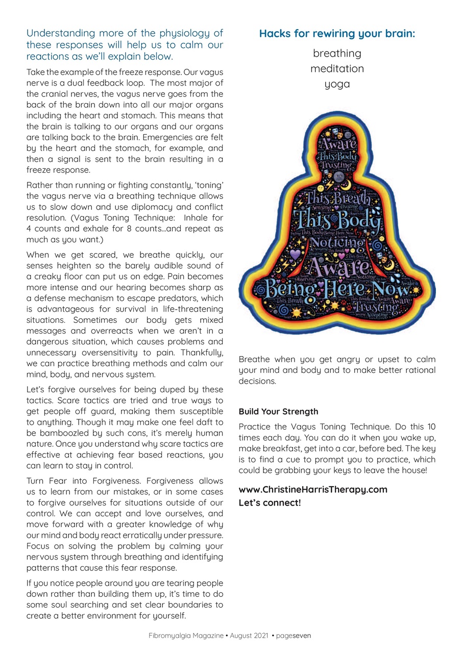 Fibromyalgia Magazine Preview Pages