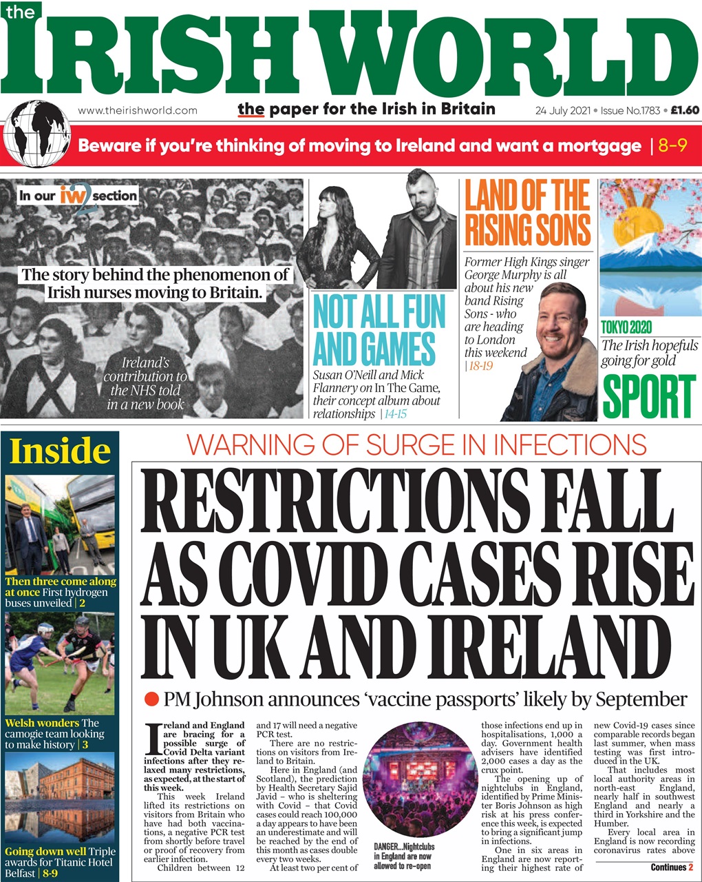 Irish World Preview Pages