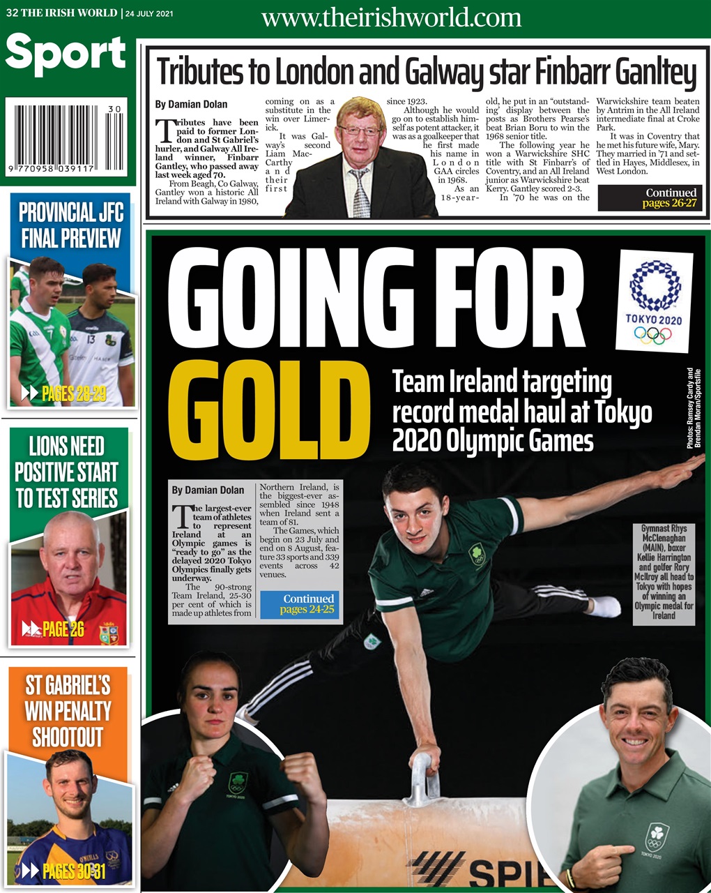 Irish World Preview Pages