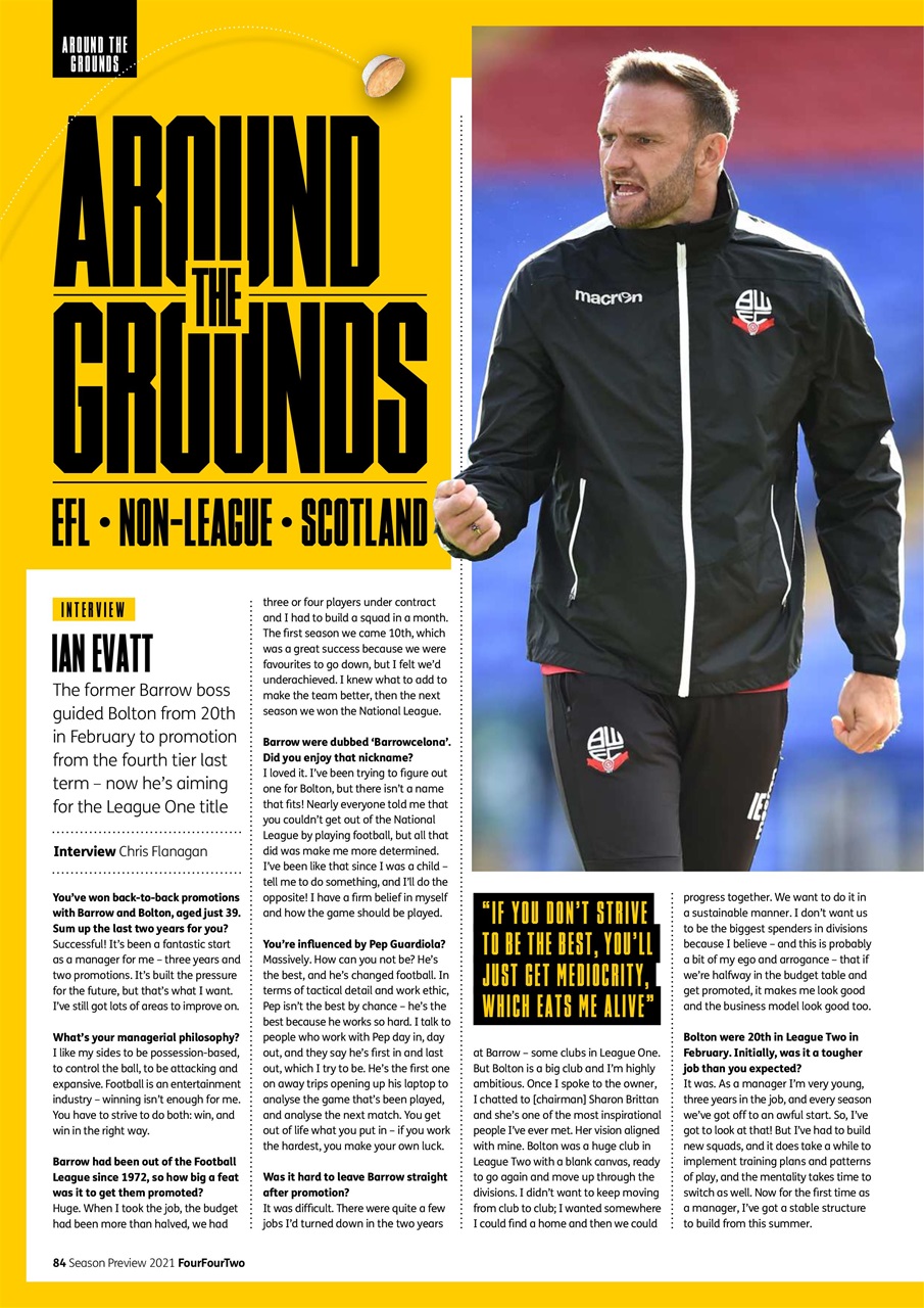 FourFourTwo Preview Pages
