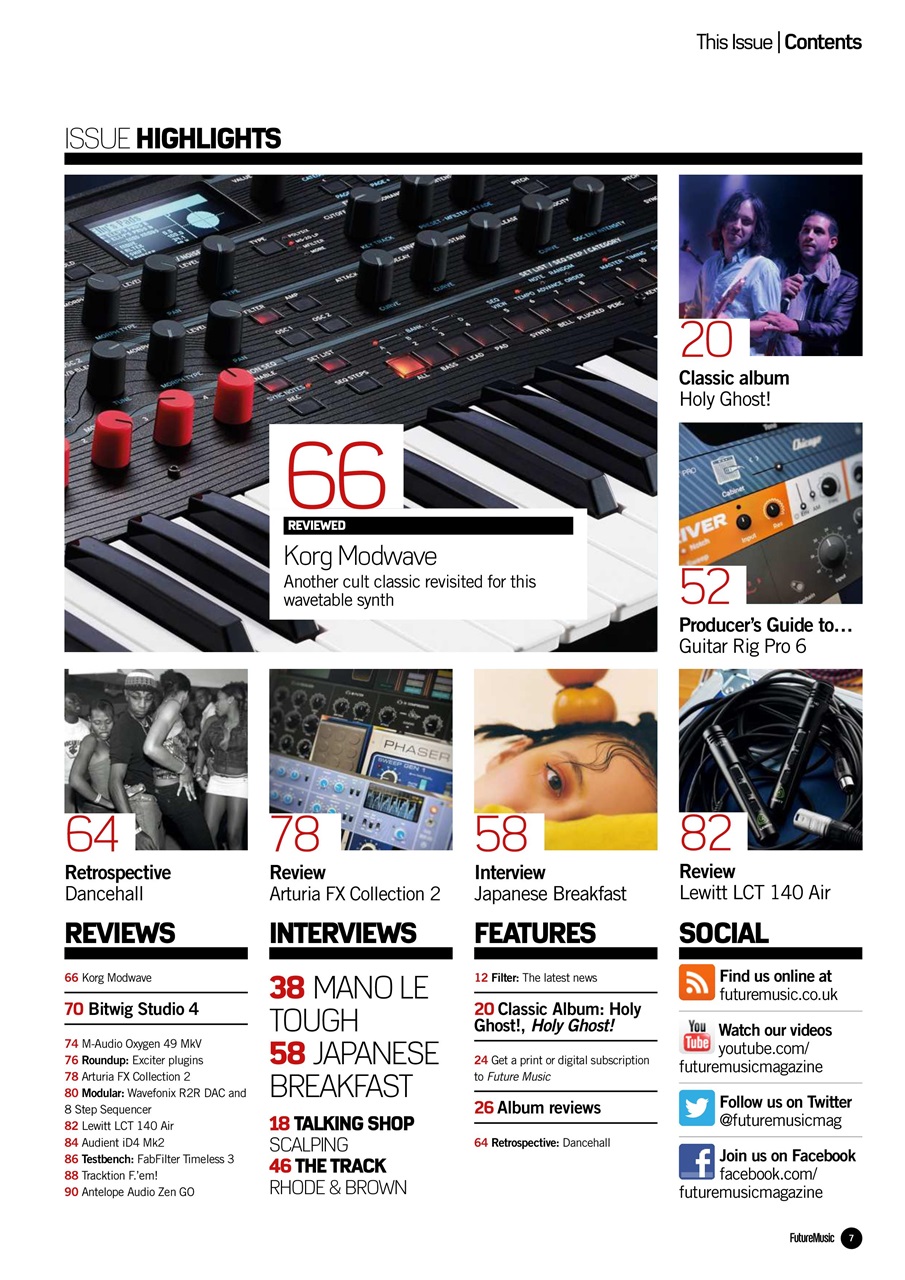 Future Music Preview Pages