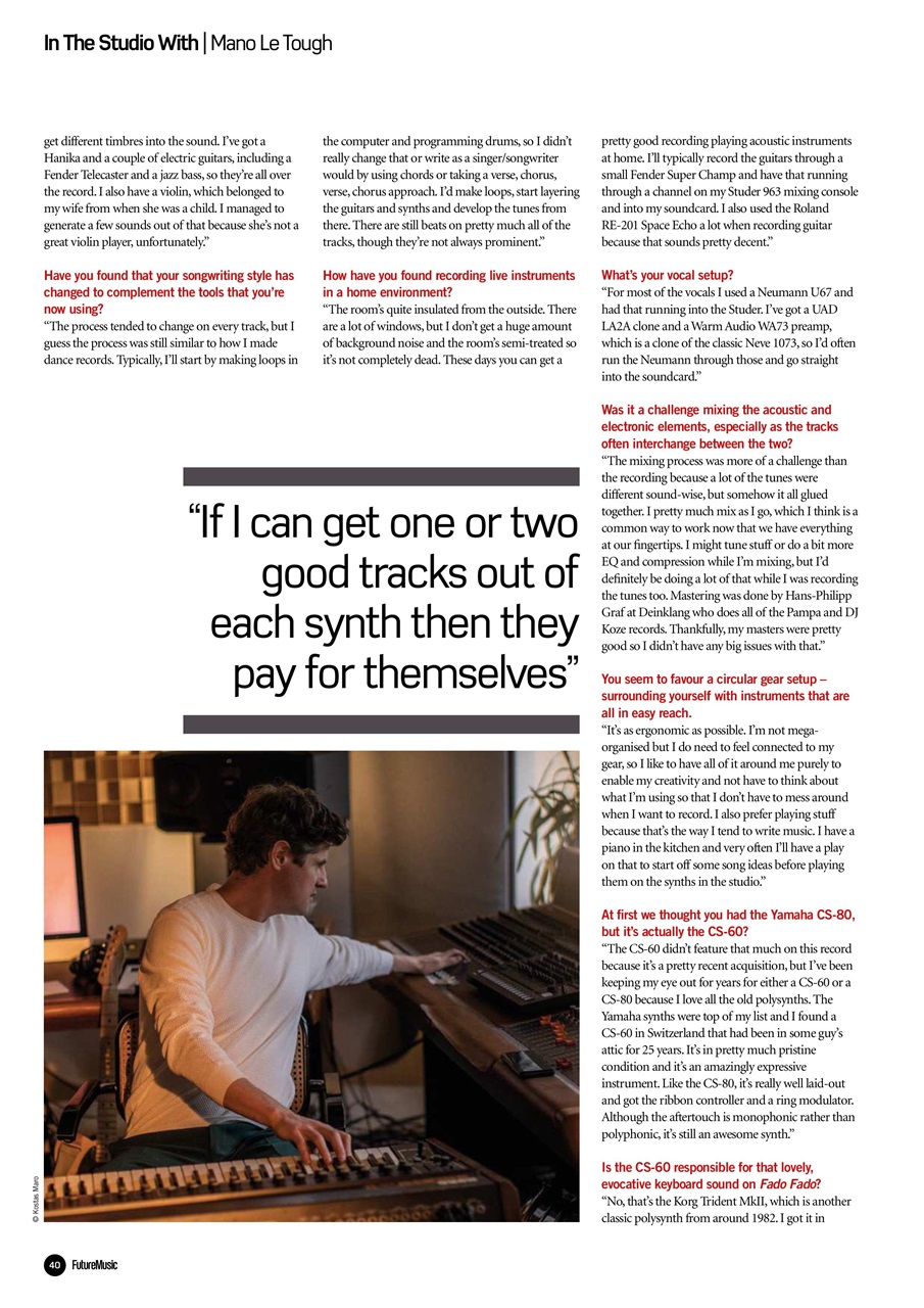 Future Music Preview Pages