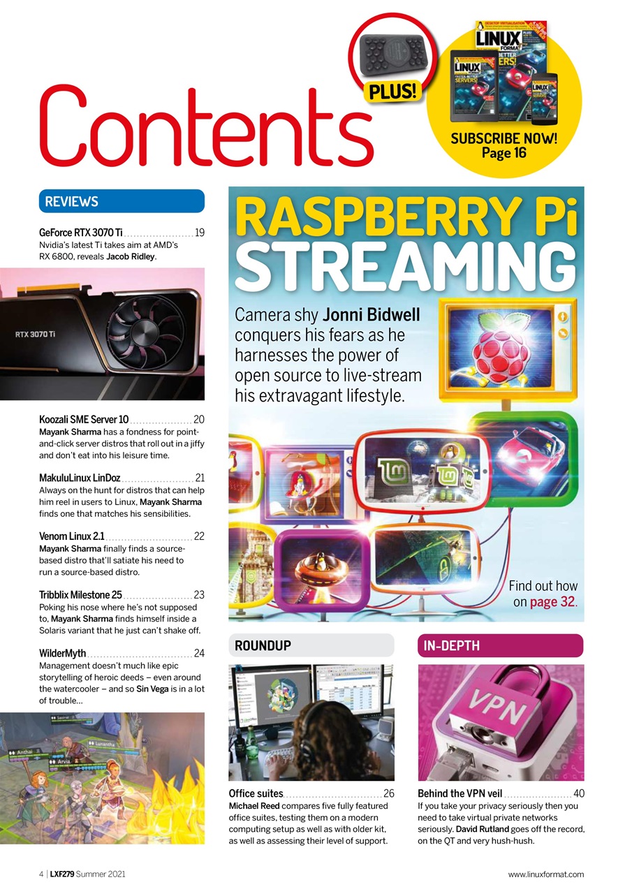 Linux Format Preview Pages