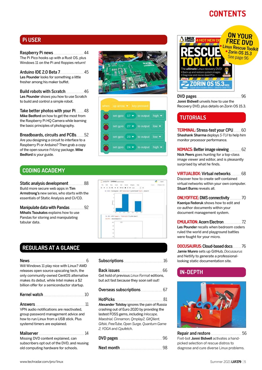 Linux Format Preview Pages