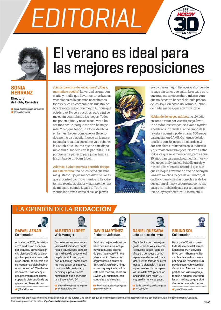 Hobby Consolas Preview Pages