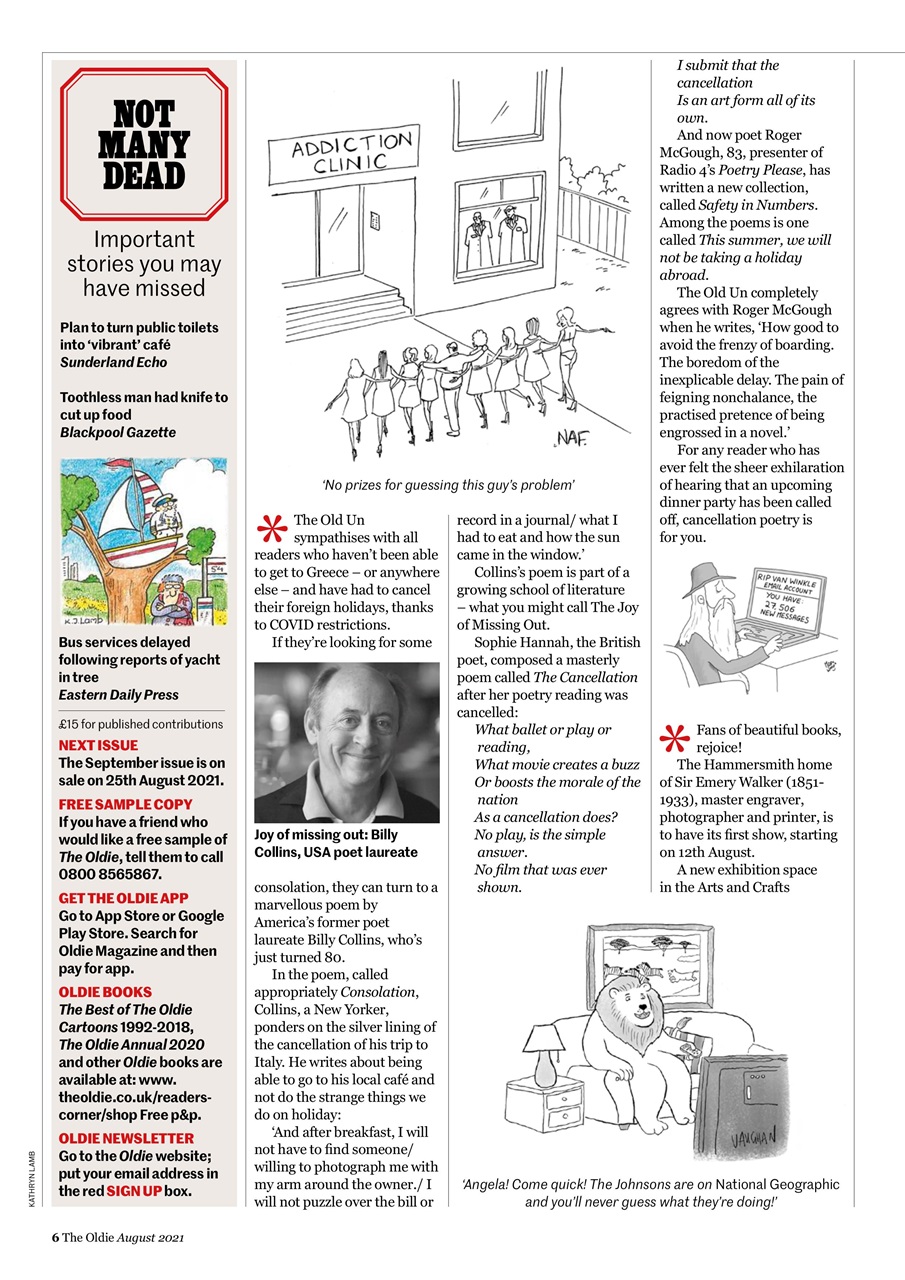 The Oldie Preview Pages