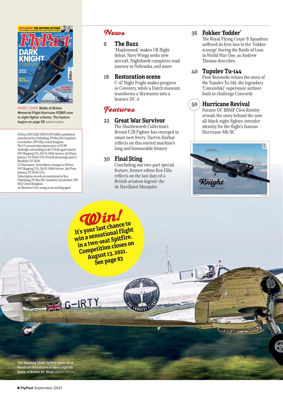FlyPast Preview Pages