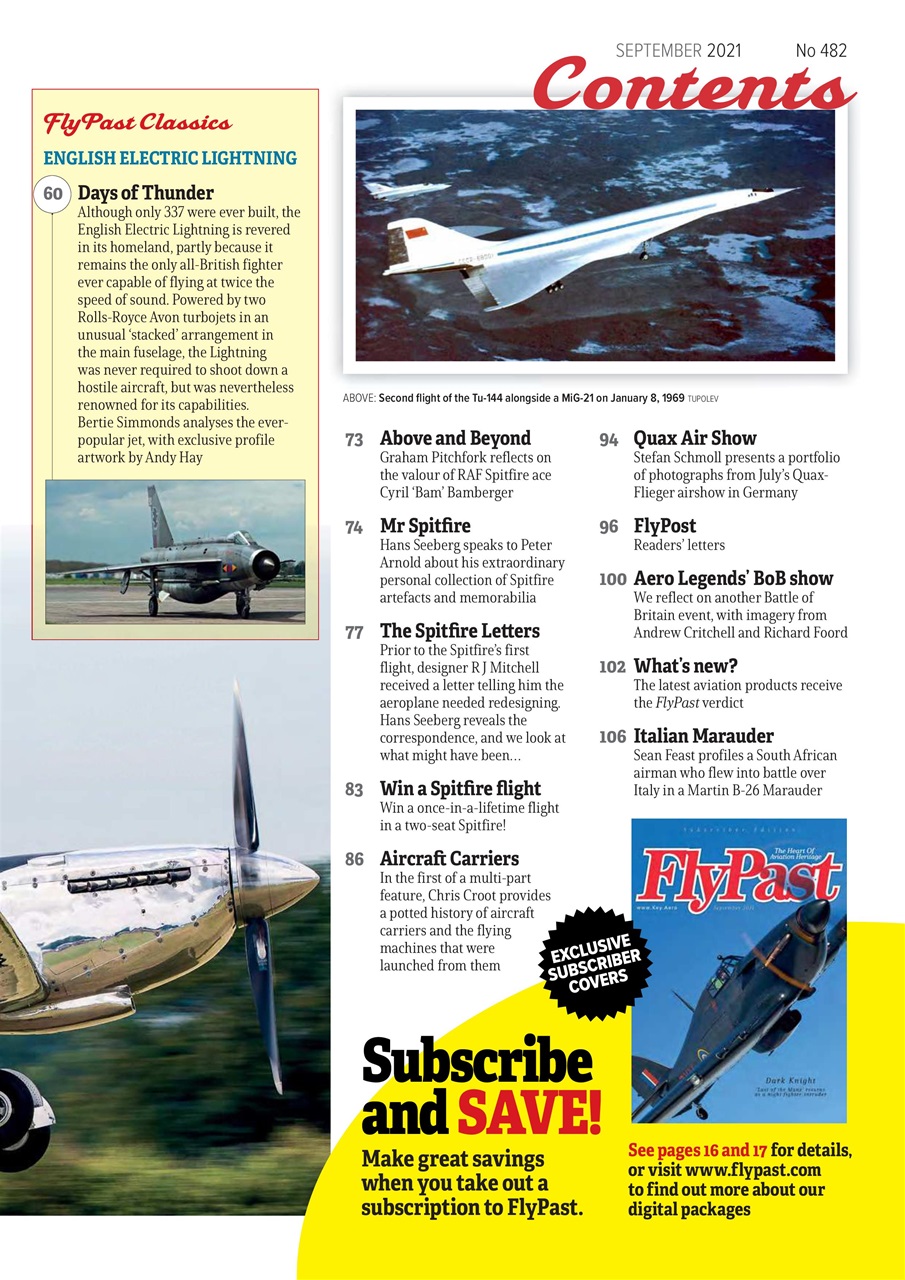 FlyPast Preview Pages