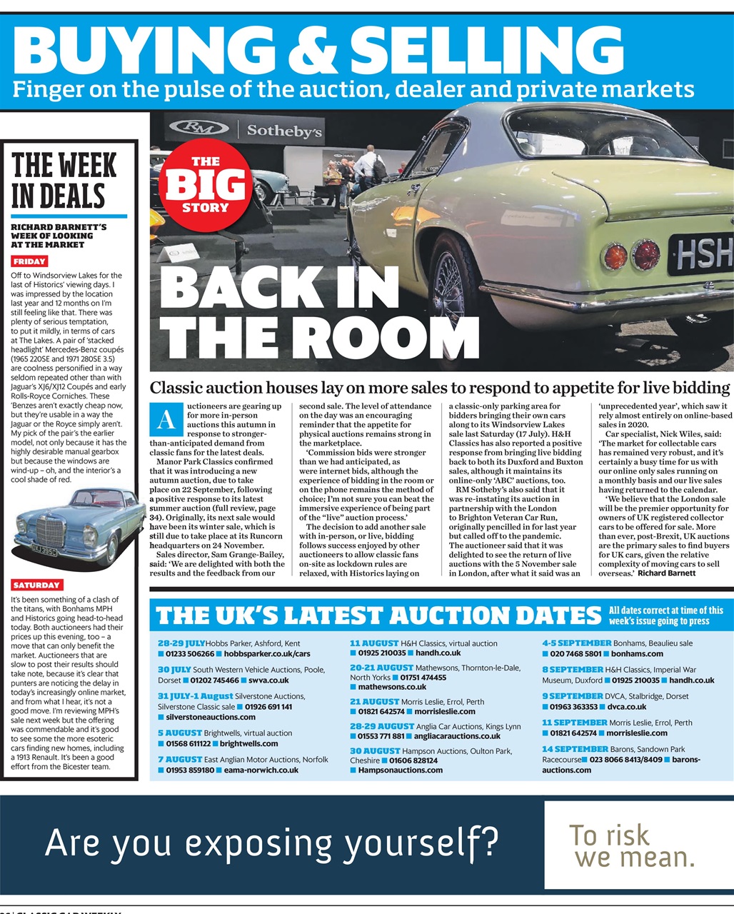 Classic Car Weekly Preview Pages