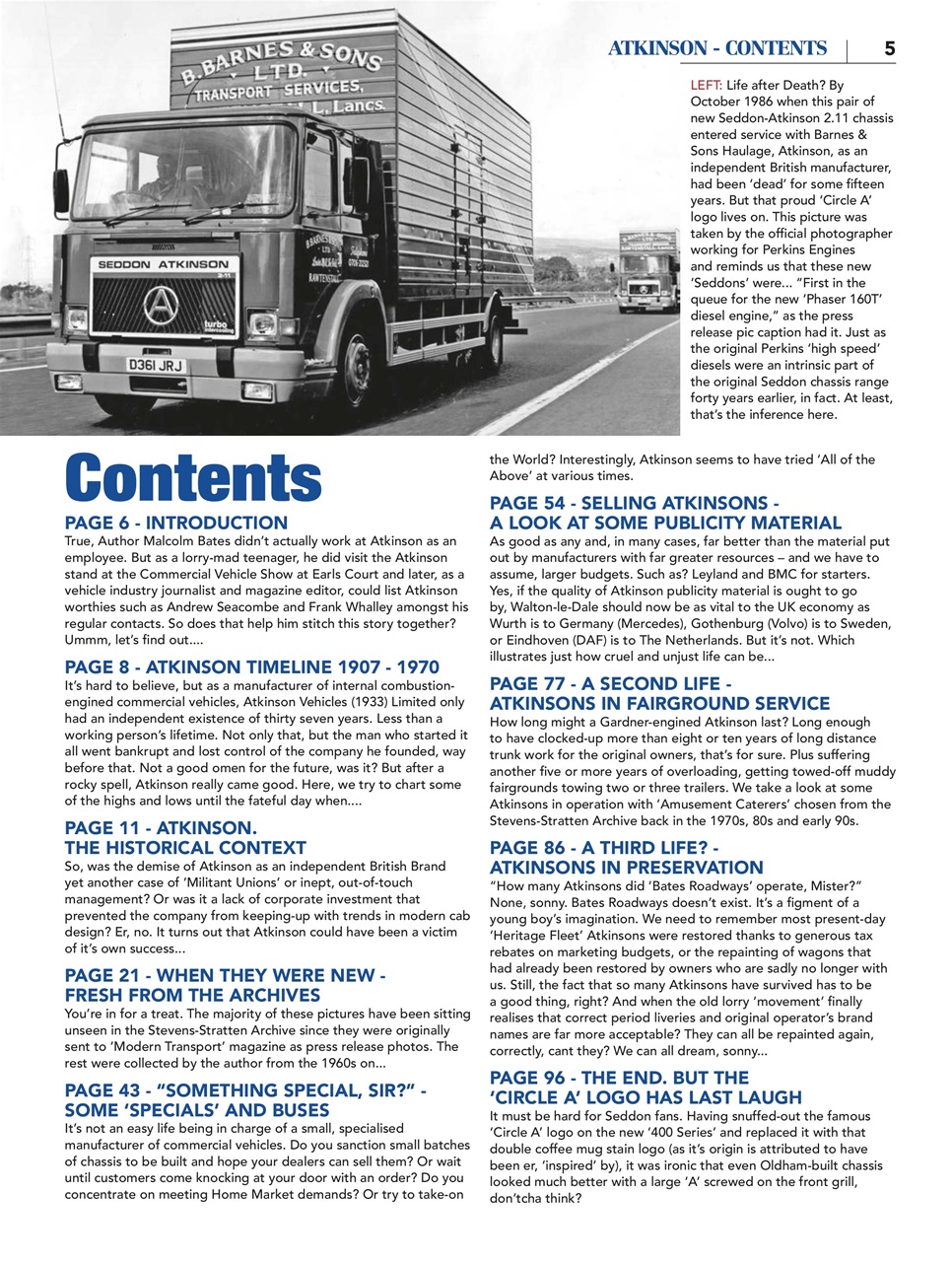 Vintage Roadscene Archive Preview Pages