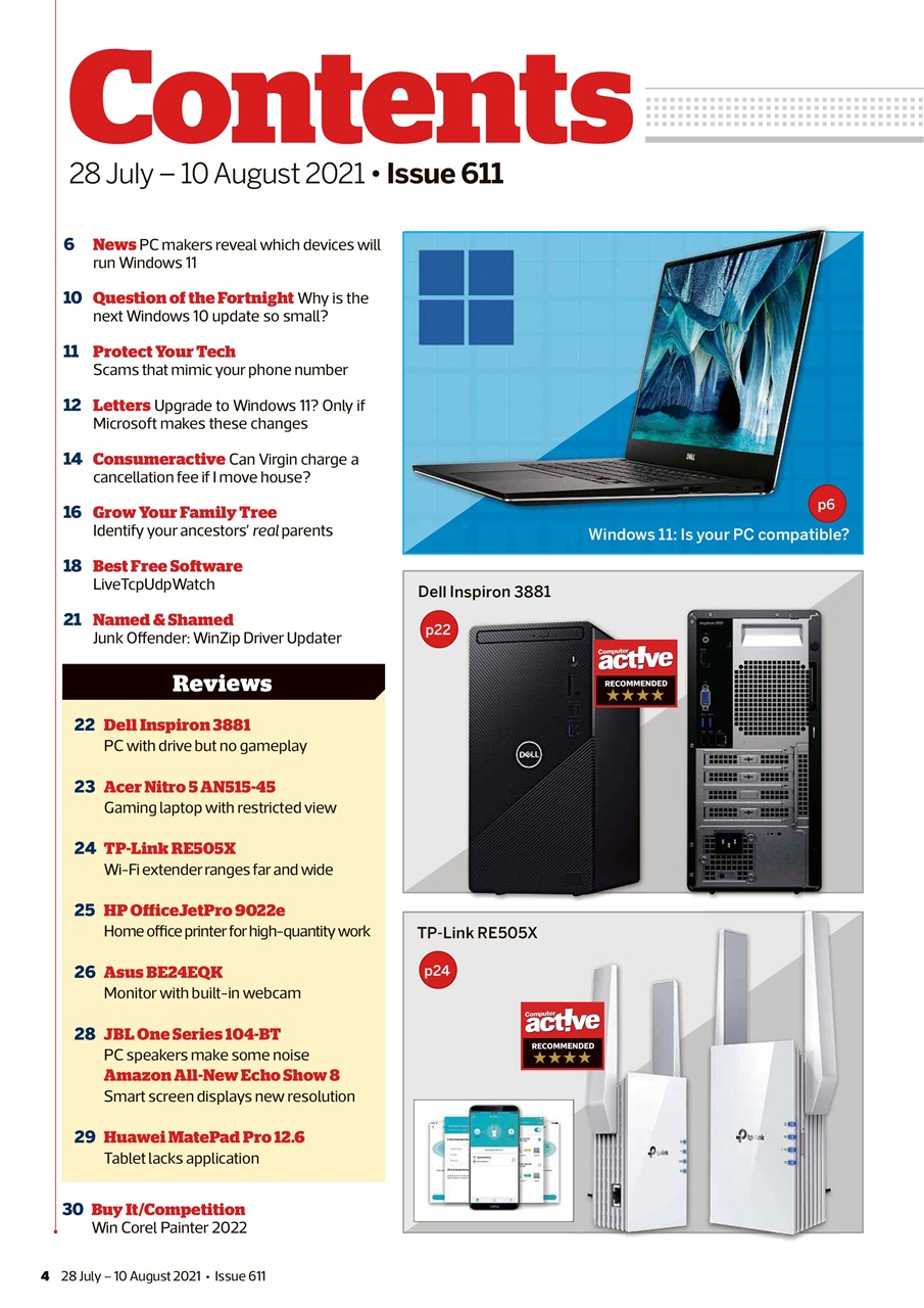 Computer Active Preview Pages