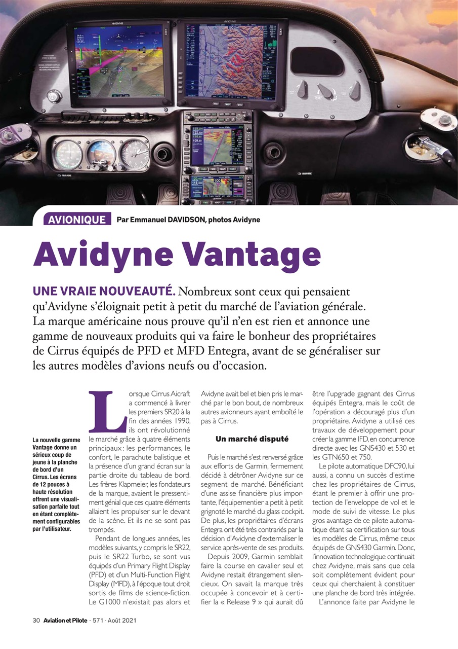 Aviation et Pilote Preview Pages