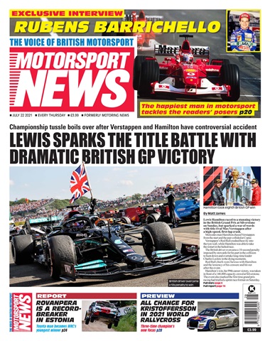 Motorsport News issue 22-Jul-21