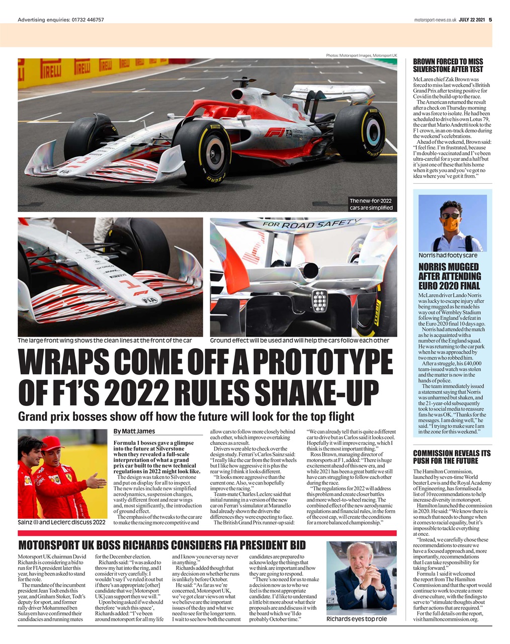 Motorsport News Preview Pages