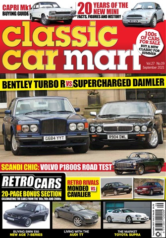 Classic Car Mart issue Sep-21